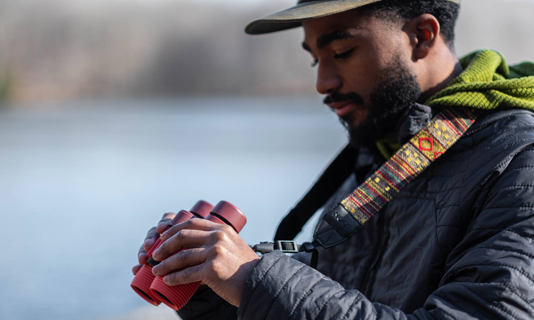 CORAL (RED) Field Issue 8x32 Waterproof Binoculars product image #5