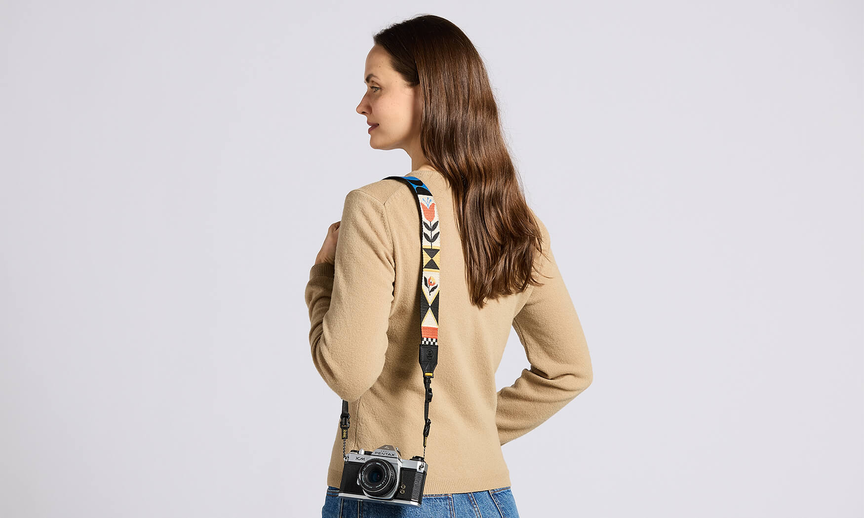 Jacquard lâche Flora II Tour de cou en tapisserie tissée II Taille unique product image #6